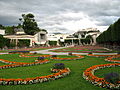 1819 - Salzburg - Mirabellgarten and Festung Hohensalzburg.JPG